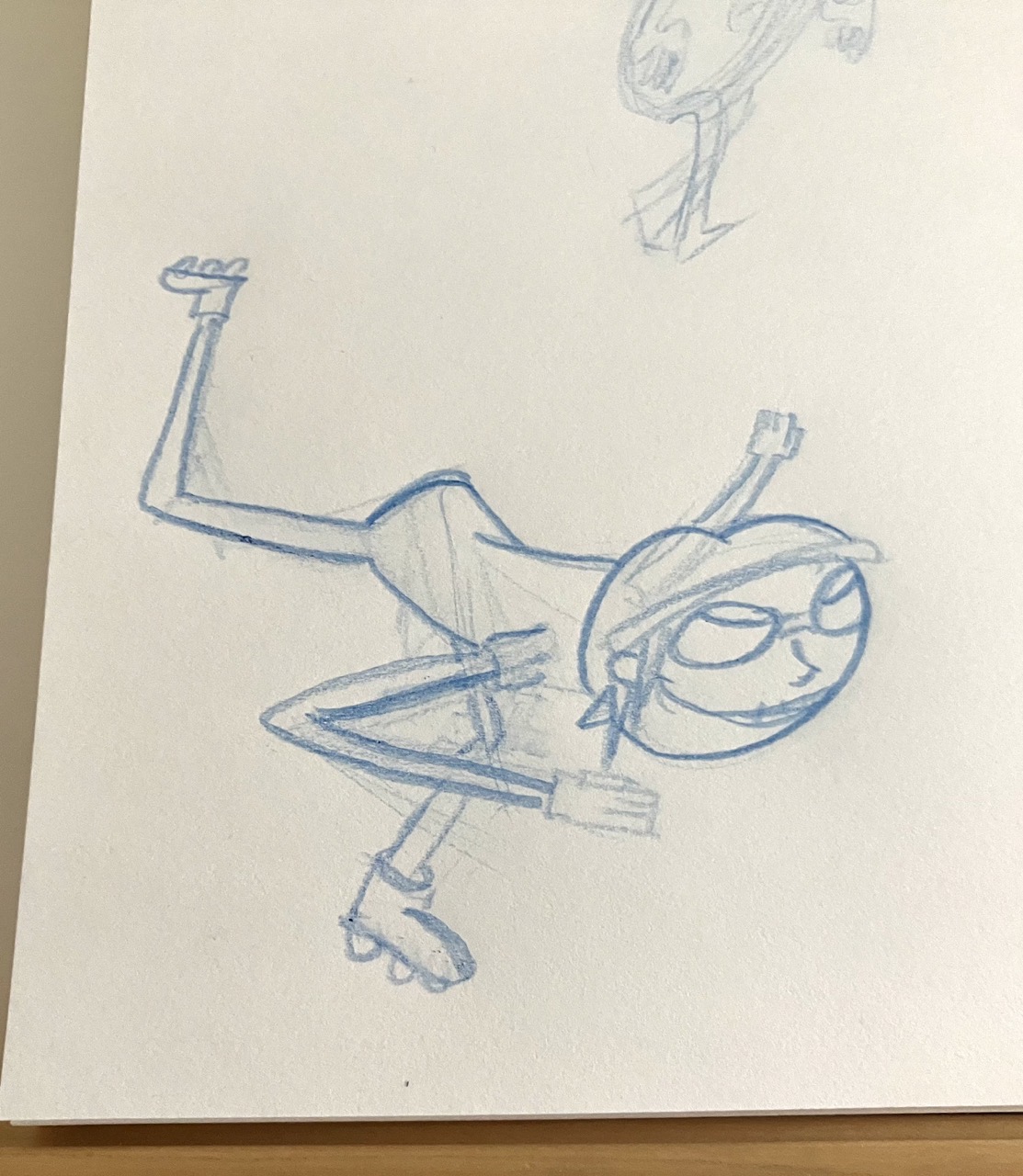 Ref'd 2D from Gorillaz for this guy, too