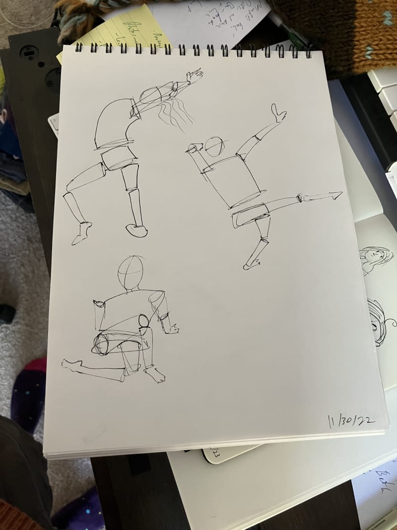 Cylinder people everywhere