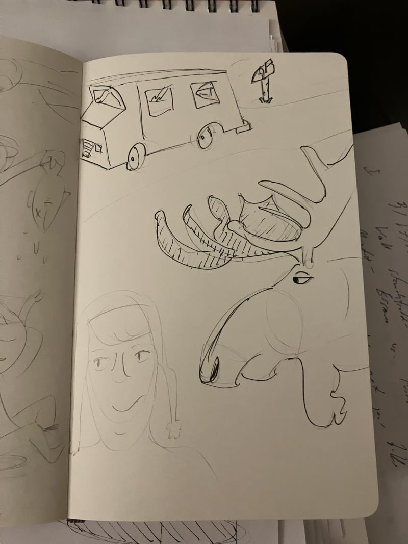 Mail trucks are an interesting shape, right?